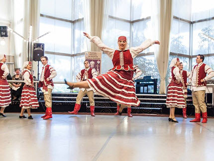 Verchovyna Ukrainian Dancers Patriarch Banquet Performance