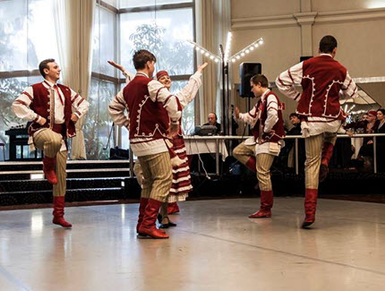 Verchovyna Ukrainian Dancers Patriarch Banquet Performance