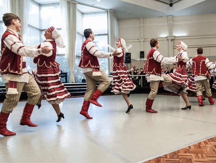 Verchovyna Ukrainian Dancers Patriarch Banquet Performance