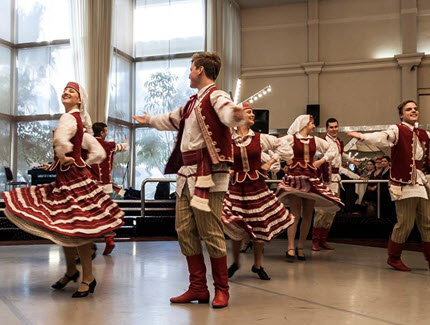 Verchovyna Ukrainian Dancers Patriarch Banquet Performance