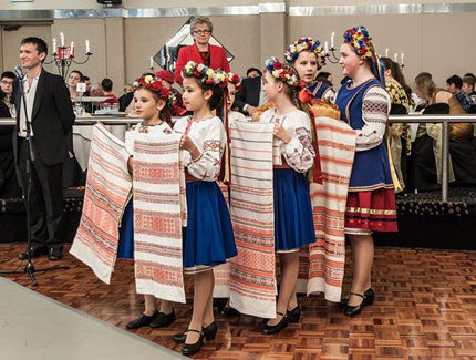 Verchovyna Ukrainian Dancers Patriarch Banquet Performance